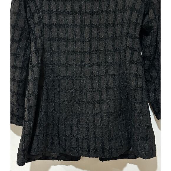 En Saison Melbrooke Tweed Single-Breasted Blazer Black Sz Large Runs Small NWT - Picture 16 of 16
